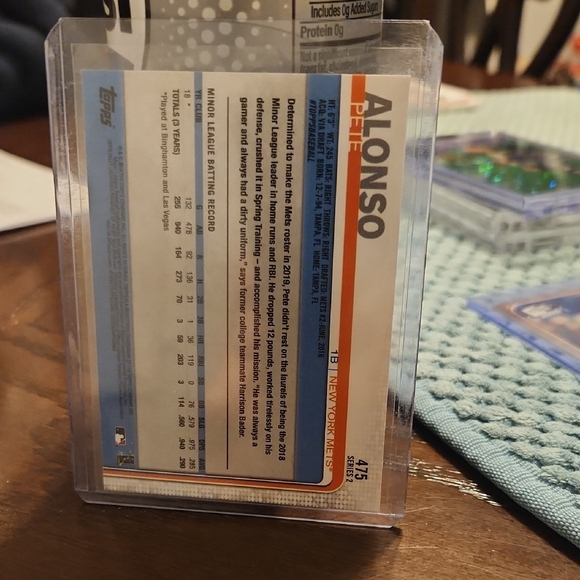 2019 Topps Pete Alonso Rookie Card - Picture 2 of 2